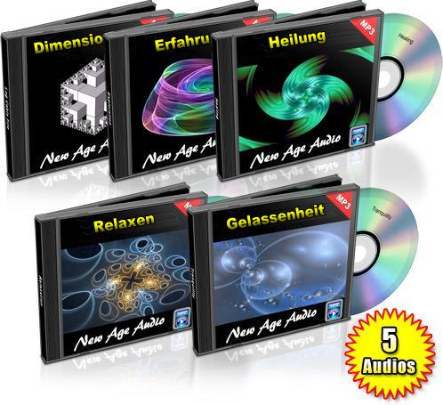 5 Entspannungs CDs MP3 Audio